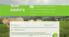 Desktop Screenshot of ferme-salaberry.com